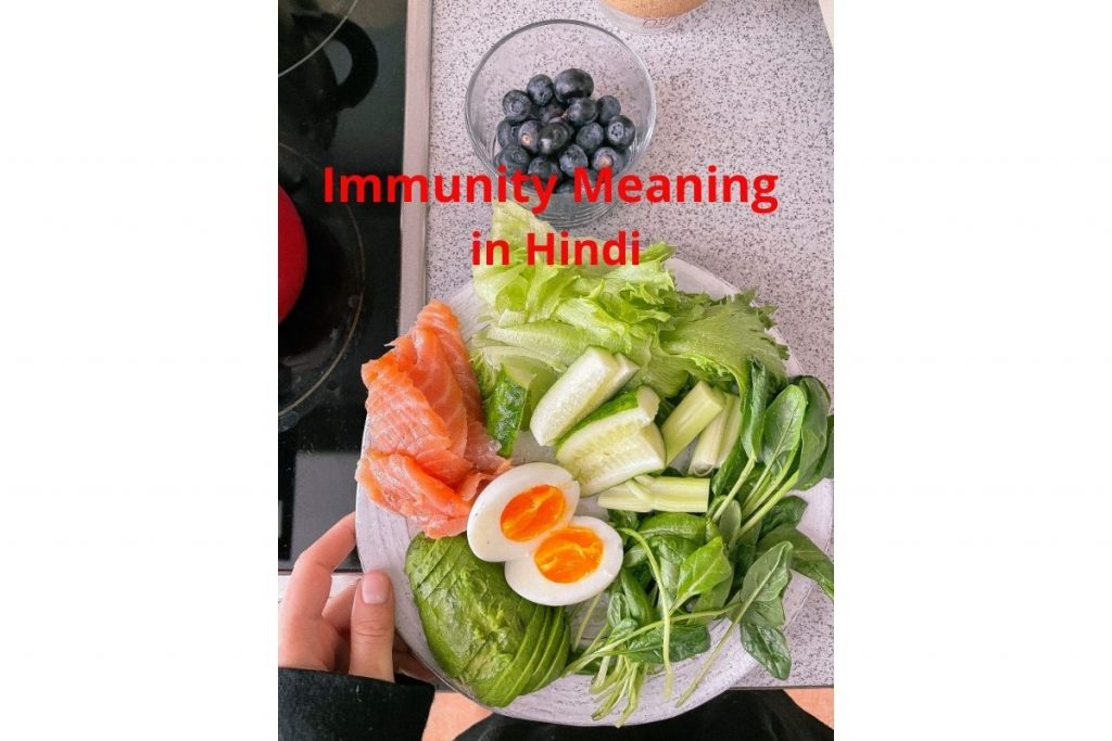 Immunity meaning in hindi