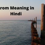 meaning of from in Hindi | From meaning in Hindi